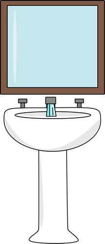 Restroom Sink Clipart-Restroom Sink Clipart-12