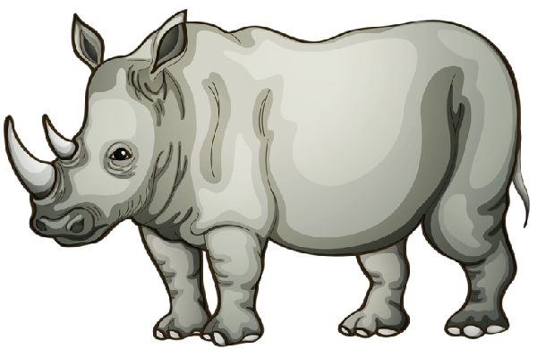 Rhino Clipart-rhino clipart-7