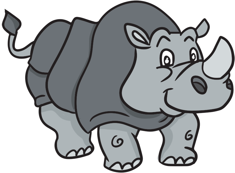 Rhinoceros Clipart -rhinoceros clipart -8