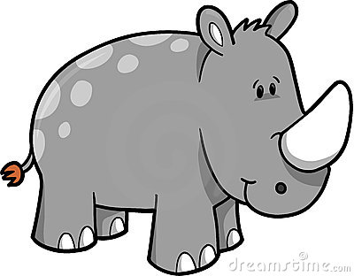 Rhinoceros Clip Art Rhinoceros Vector Il-Rhinoceros Clip Art Rhinoceros Vector Illustration 6857134 Jpg-13