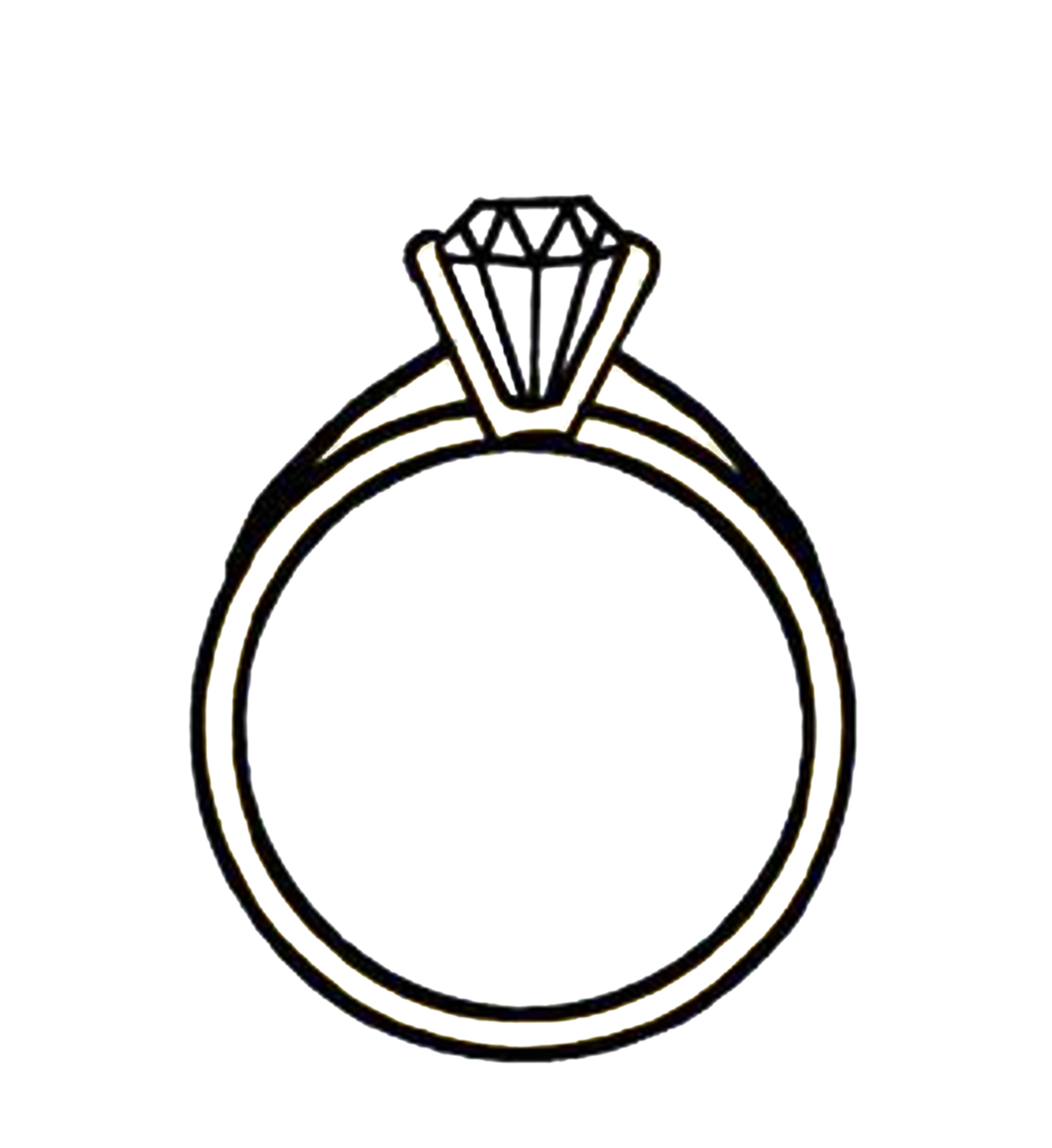 Ring Clipart Black And White-ring clipart black and white-6