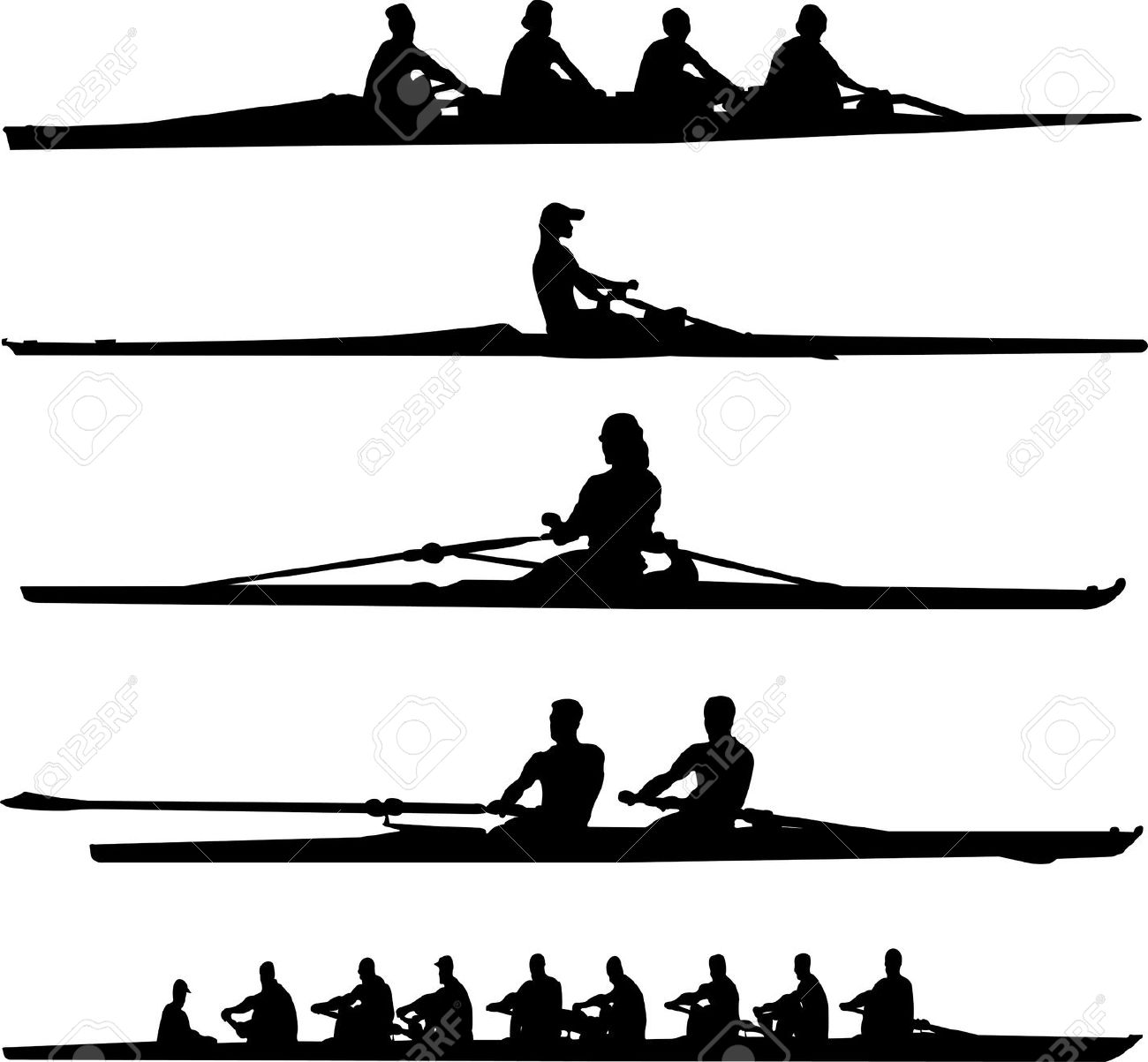 Rowing Boat: Rowing Set .-rowing boat: rowing set .-7