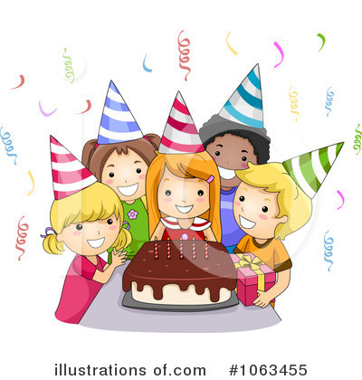 Royalty Free Rf Birthday Party Clipart I-Royalty Free Rf Birthday Party Clipart Illustration 1063455 By Bnp-17