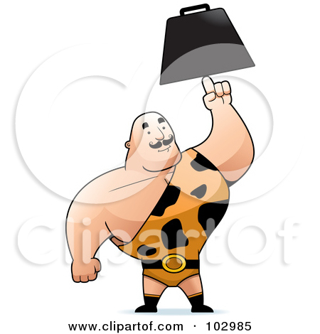 Royalty Free Rf Clipart Illustration Of -Royalty Free Rf Clipart Illustration Of A Strong Man In A Spotted-7