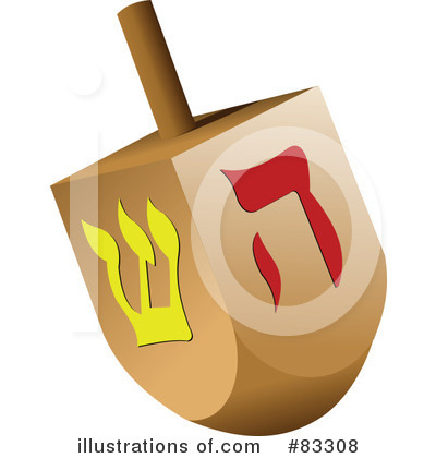 Royalty-Free (RF) Dreidel Clipart Illust-Royalty-Free (RF) Dreidel Clipart Illustration #83308 by leonid-19