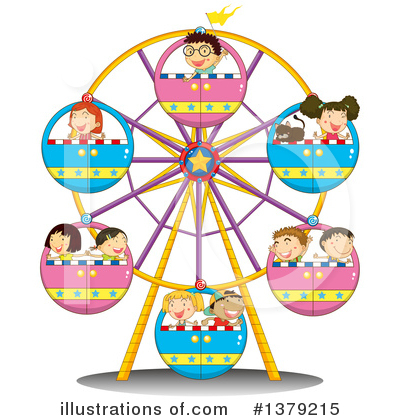 Royalty-Free (RF) Ferris Wheel Clipart I-Royalty-Free (RF) Ferris Wheel Clipart Illustration #1379215 by colematt-16