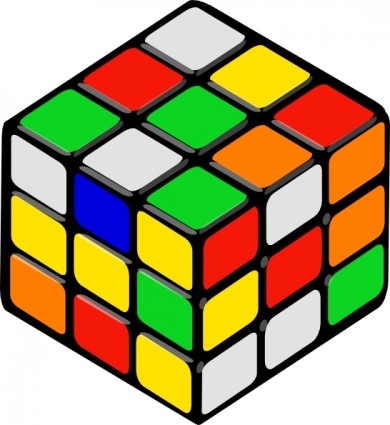 Rubik S Cube Random Clip Art Free Vector-Rubik S Cube Random Clip Art Free Vector In Open Office Drawing Svg-14
