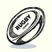 Rugby Ball Seamless Background Pattern �-Rugby ball seamless background pattern · hand drawing rugby ball design-15