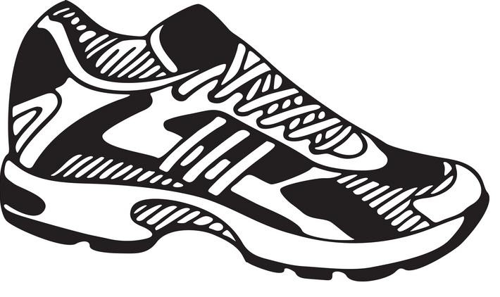 Running Shoe Clip Art At .-Running shoe clip art at .-6