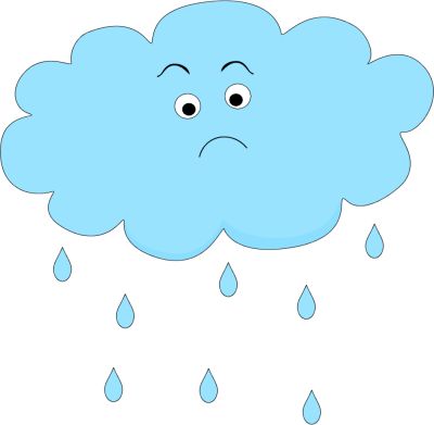 Sad Rain Cloud | Clip Art-Weather | Pint-Sad Rain Cloud | Clip Art-Weather | Pinterest | Rain clouds, Art and Sad-17