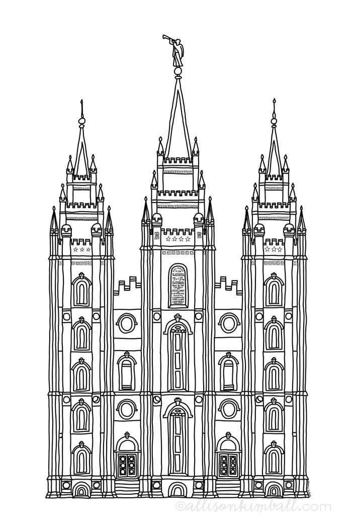 Salt Lake Temple (friday Freebie) Printa-Salt Lake temple (friday freebie) Printable-12