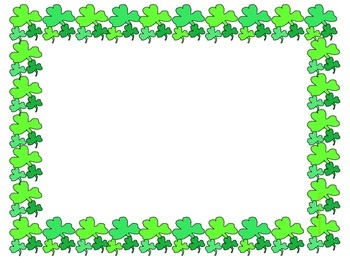 Shamrock Clip Art Free Border .-Shamrock Clip Art Free Border .-16