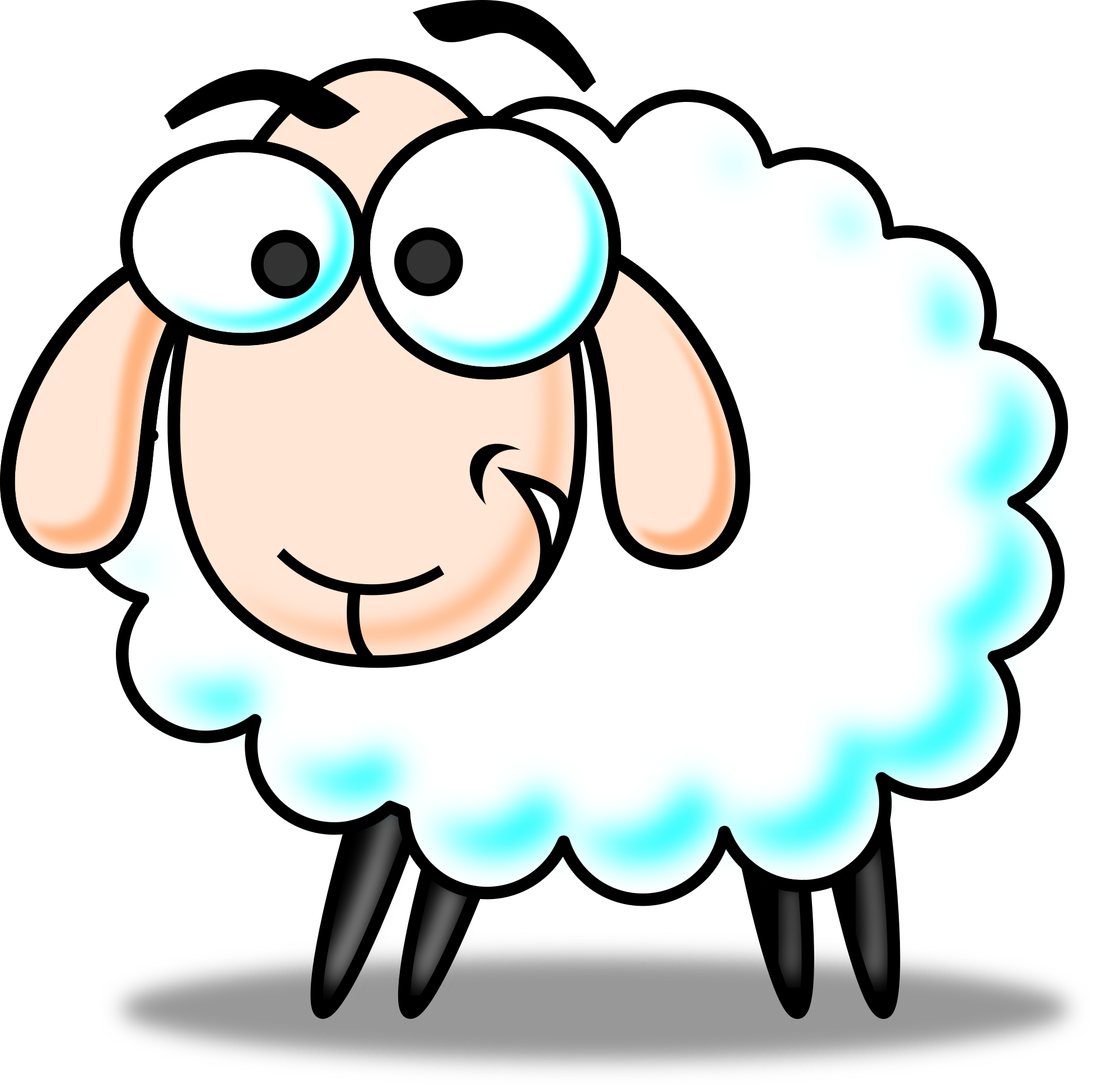 Sheep Lamb Clip Art Free Clipart Images -Sheep lamb clip art free clipart images 2 cliparting-15