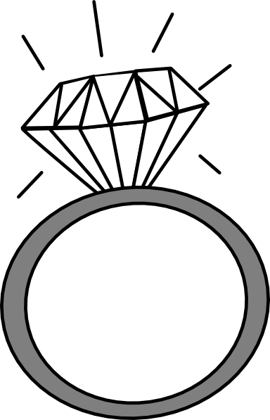 Silver Wedding Ring Clipart-silver wedding ring clipart-8