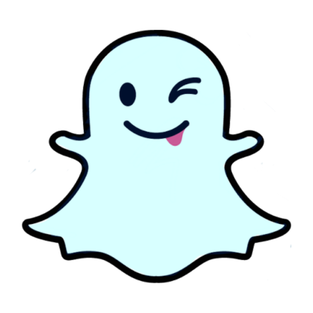 Blue Ghost Snapchat Sc Icon Overlay Stic-blue ghost snapchat sc icon overlay sticker tumblr usei.-4