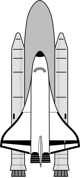 Space Shuttle Clip Art-Space Shuttle Clip Art-9