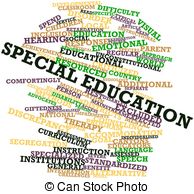Special Education - Abstract Word Cloud -Special education - Abstract word cloud for Special... Special education Clipartby ...-4