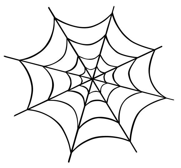 Spider web clip art download
