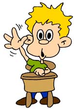 Student Raising Hand Clip Art-student raising hand clip art-12