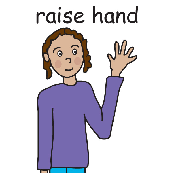 Student Raising Hand Clip Art-Student Raising Hand Clip Art-17
