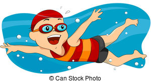 ... Swimming - Boy Swimming With Clippin-... Swimming - Boy Swimming with Clipping Path-16