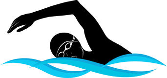 Swimming Swimmer Vector Clip Art Freevec-Swimming swimmer vector clip art freevectors-19