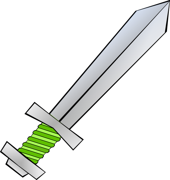 Green Sword Clip Art At Clker Clipartloo-Green Sword Clip Art at Clker clipartlook.com - vector clip art online, royalty free u0026  public domain-9