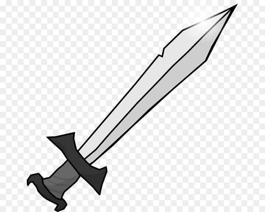 Sword Clip Art - Medieval Sword-Sword Clip art - Medieval sword-14