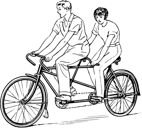 Tandem Bicycle For Two Clip Art Download-Tandem Bicycle For Two Clip Art Download-7