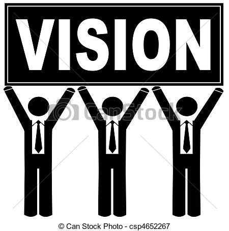 Team Vision - Group Of Men Holding Sign -team vision - group of men holding sign up that says vision... ...-7