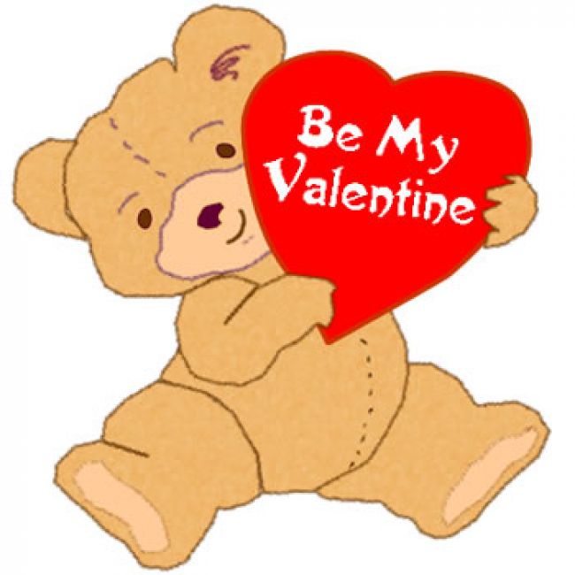 Teddy Bear Says Be My Valentine Clipart-Teddy Bear Says Be My Valentine Clipart-6