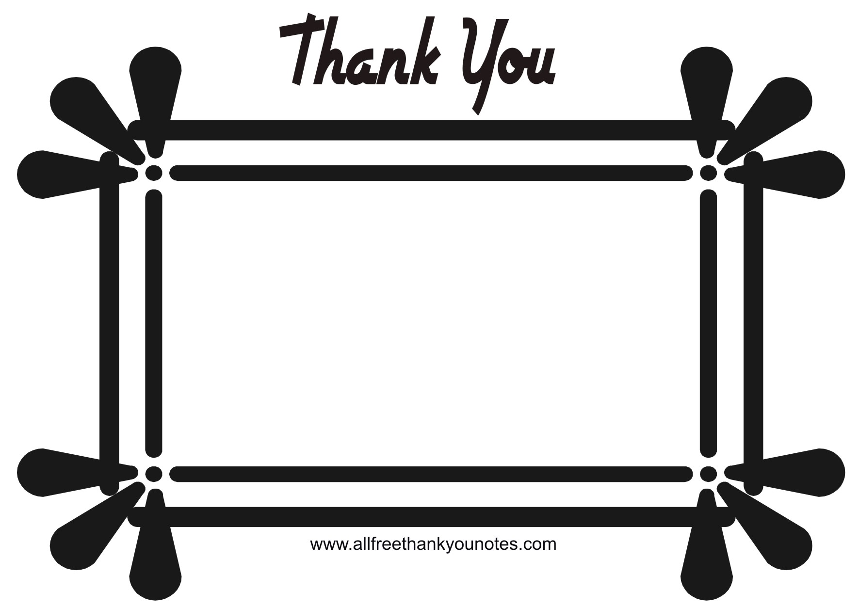 Thank You Black And White Clipart Panda -Thank You Black And White Clipart Panda Free Clipart Images-6