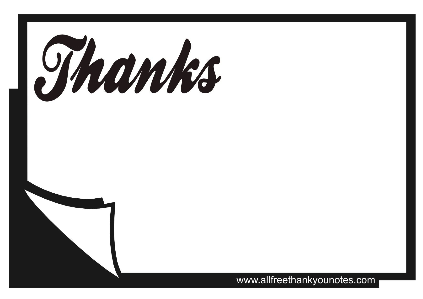 Thank You Black And White Thank You Blac-Thank You Black And White Thank You Black Page Book Printable Jpg-8