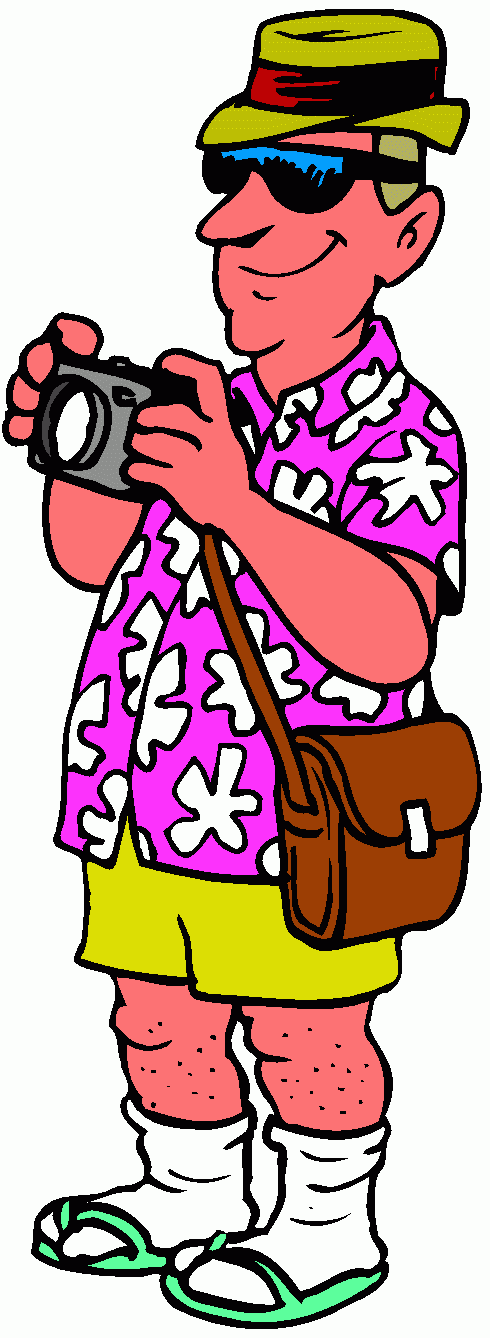 Tourist Cliparts-Tourist cliparts-15