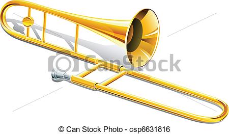 Trombone Musical Instrument - Csp6631816-trombone musical instrument - csp6631816-16