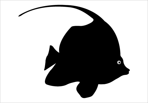 Tropical Fish Silhouette Clipart Panda F-Tropical Fish Silhouette Clipart Panda Free Clipart Images-13