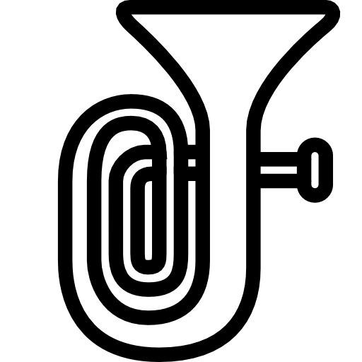 Tuba Black White Line Art Scalable Vecto-Tuba Black White Line Art Scalable Vector Graphics Html-7