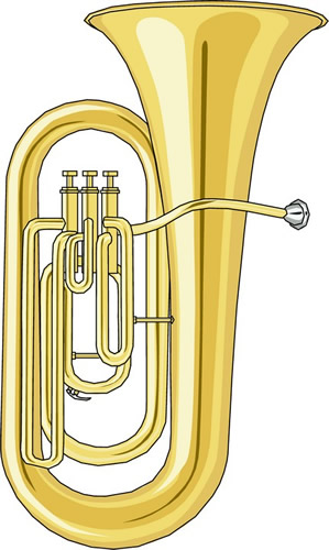Tuba Horn Clipart Free Clipart Image Ima-Tuba horn clipart free clipart image image-14