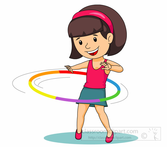 Twirling Hula Hoop Around .-Twirling Hula Hoop Around .-13