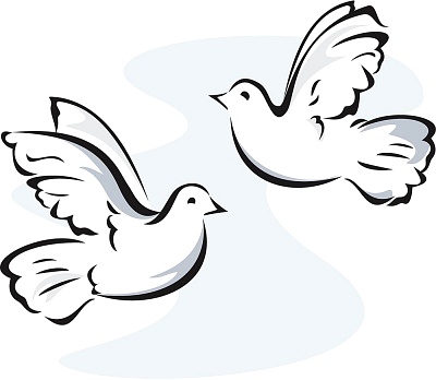 Two Doves Flying Clipart-Two Doves Flying Clipart-15