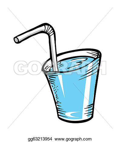 Two Glasses With Water U0026middot; Glas-Two Glasses with Water u0026middot; glass of water with straw-16