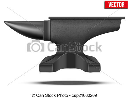 Vector Clipartby Smoki1/52; Iron Anvil. -Vector Clipartby smoki1/52; Iron Anvil. Vector Illustration. - Iron Anvil. Vector.-19