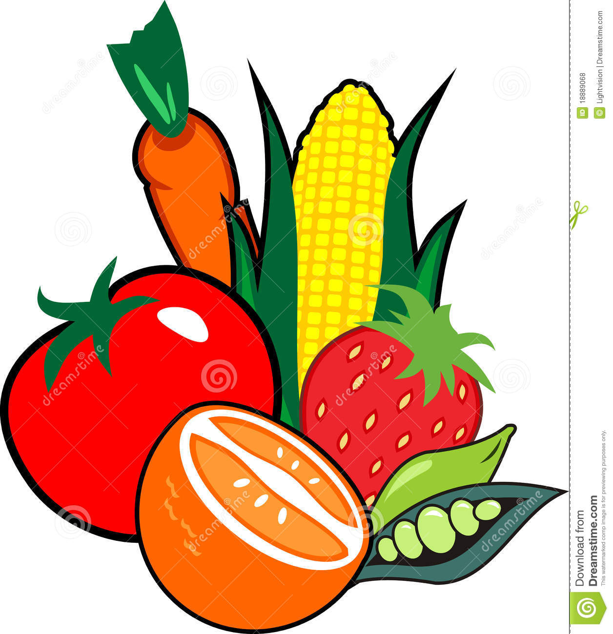 Vegetable Clip Art-Vegetable Clip Art-5