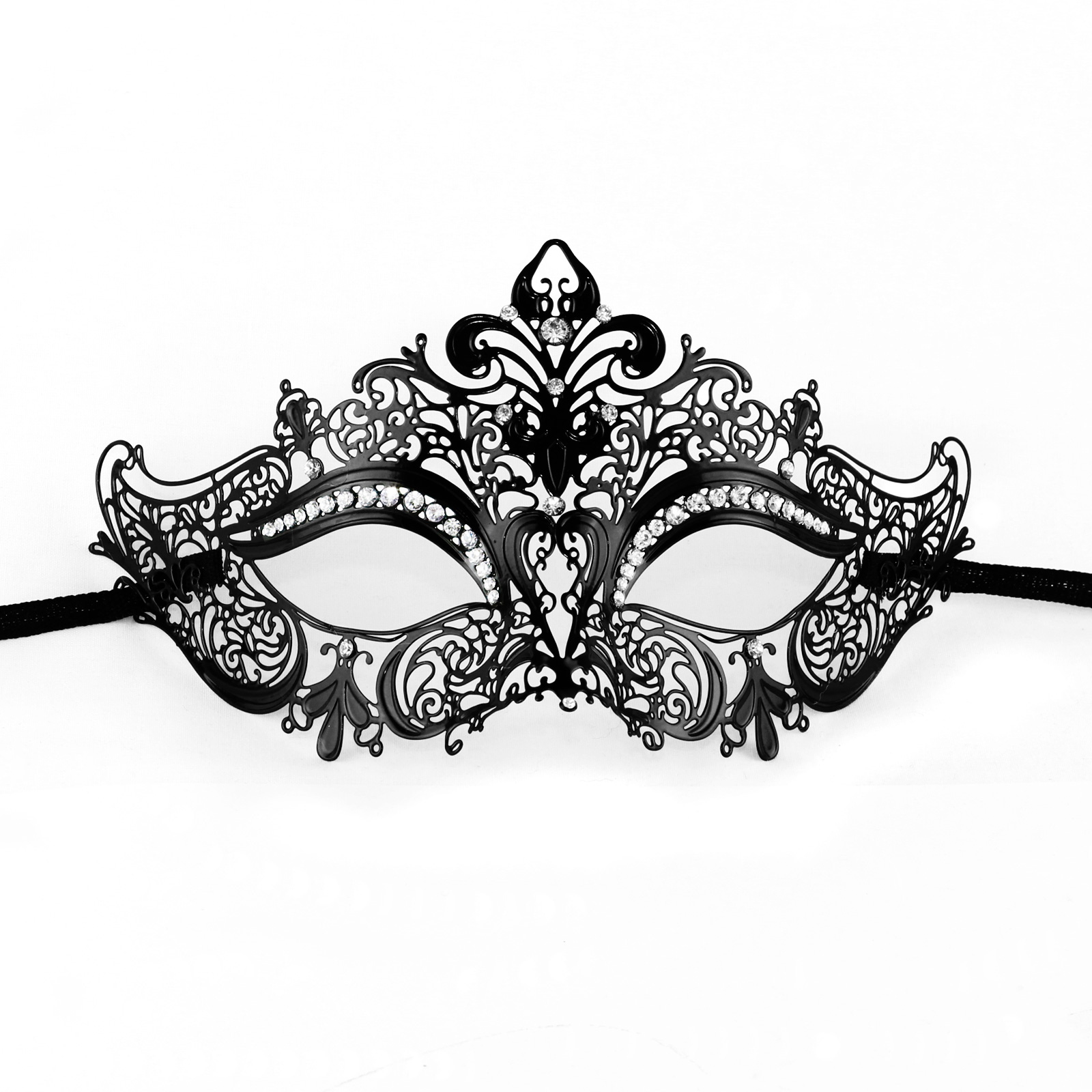Venetian Design Mardi Gras Metal Masquer-Venetian Design Mardi Gras Metal Masquerade Mask Dress Up Party Ball-18