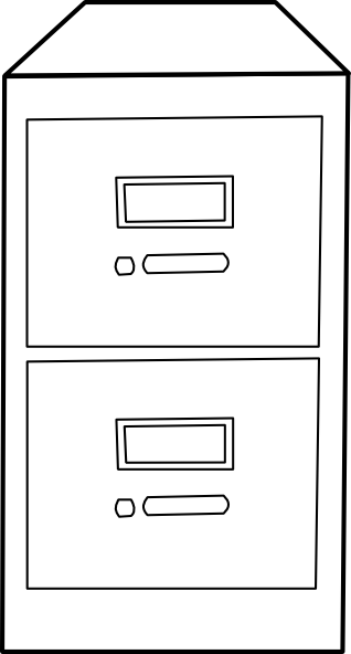 Vertical File Cabinet Clip Art At Clker -Vertical File Cabinet Clip Art At Clker Com Vector Clip Art Online-17