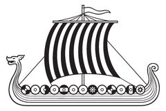 Viking Ship Stock Image-Viking ship Stock Image-2