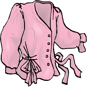 Vintage Blouse Clip Art-Vintage blouse clip art-18