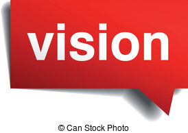 ... Vision Red 3d Realistic Paper Speech-... Vision red 3d realistic paper speech bubble isolated on.-16