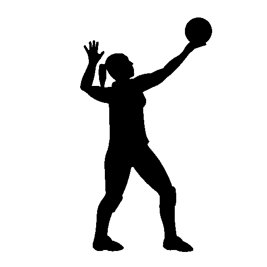 Volleyball Player Hitting Silhouette Vol-Volleyball Player Hitting Silhouette Volleyball Silhouette Png-13