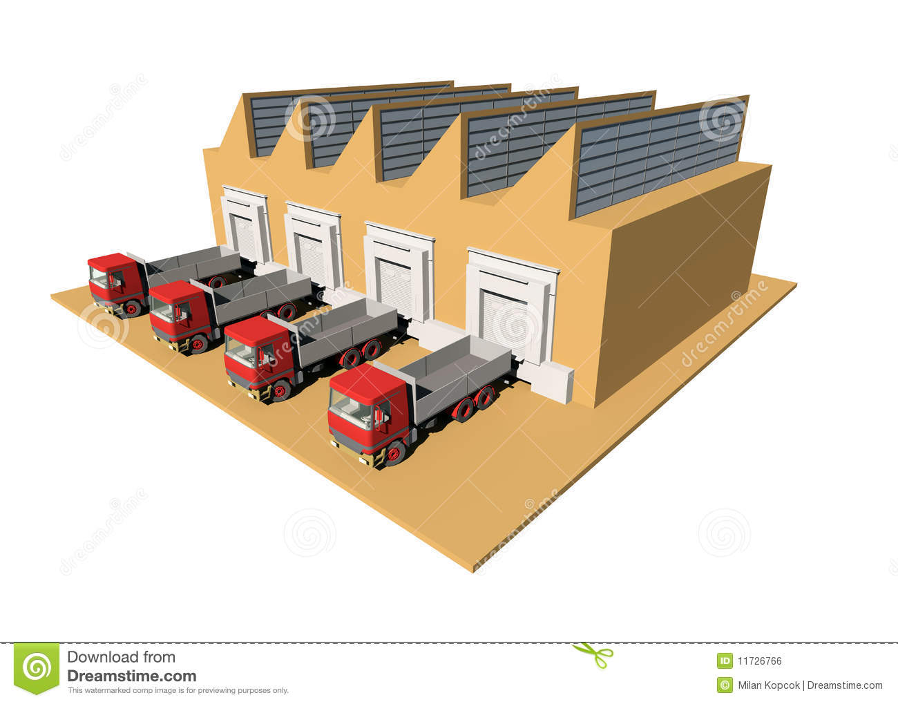 Warehouse Royalty Free Stock Image-Warehouse Royalty Free Stock Image-14